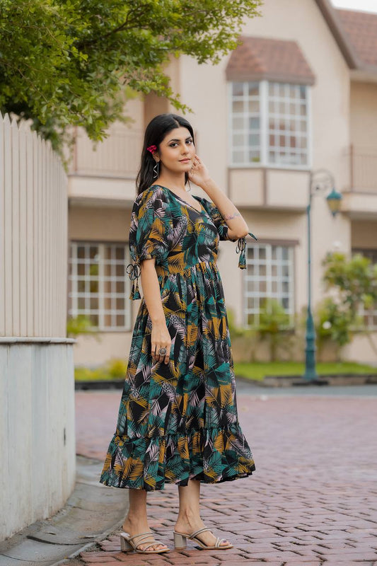 Stylish Georgette Gown – Comfort Meets Style