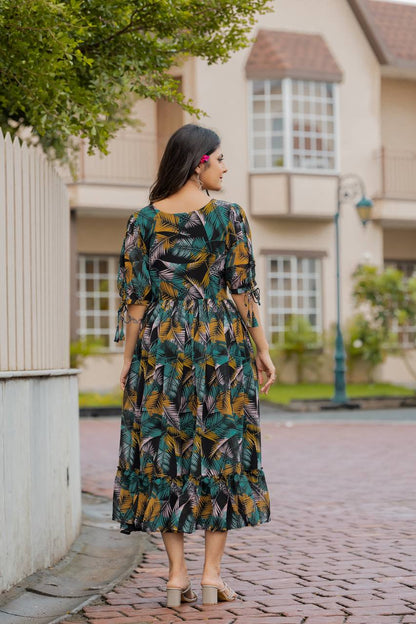 Stylish Georgette Gown – Comfort Meets Style